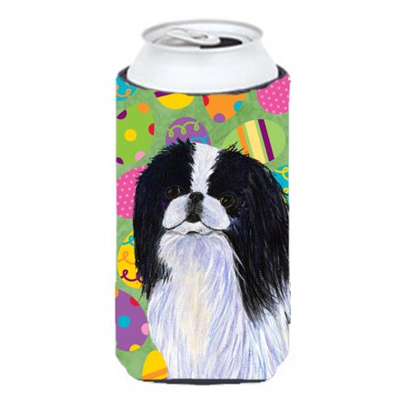 

Japanese Chin Easter Eggtravaganza Tall Boy bottle sleeve Hugger