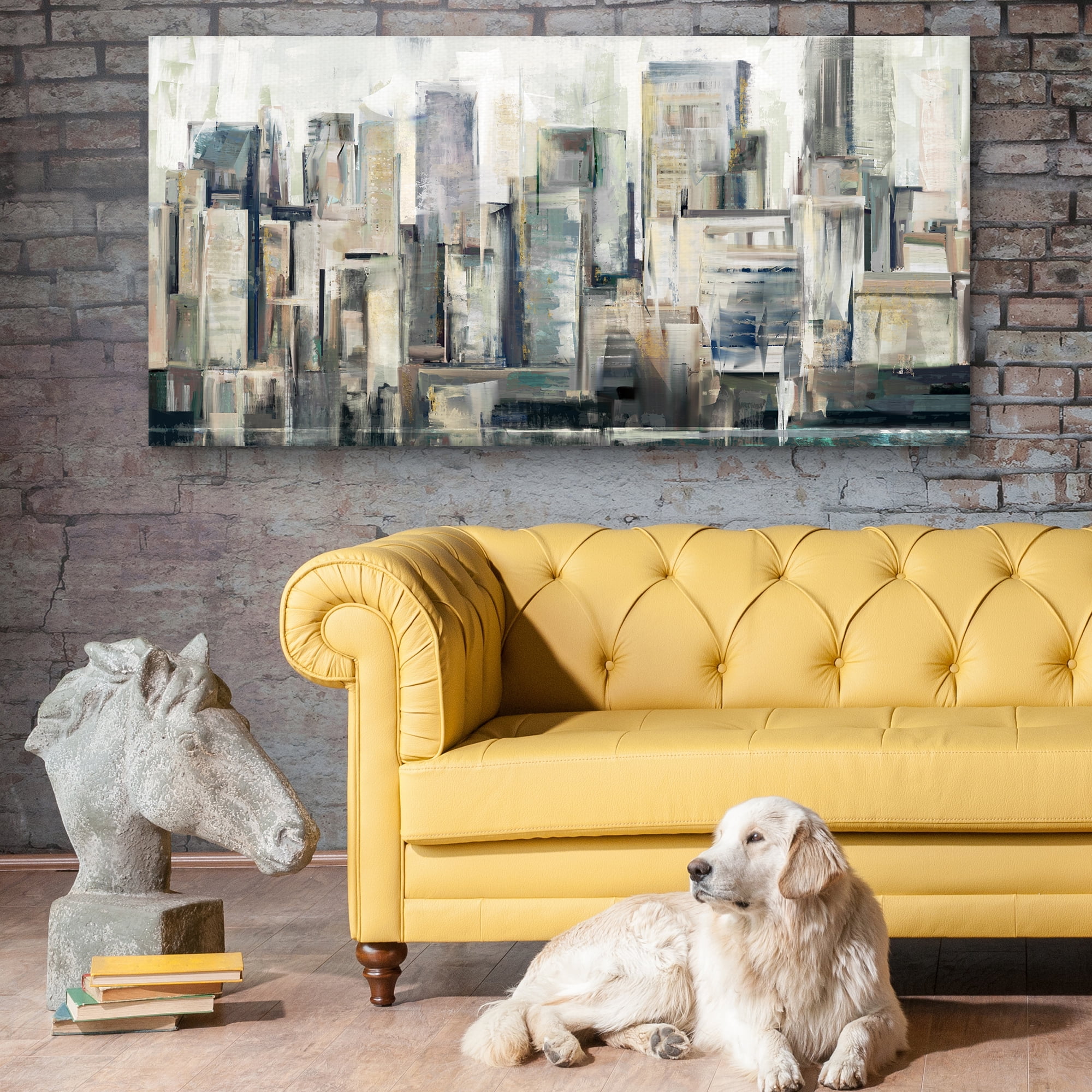 Skyline by Studio Arts Canvas Art Print