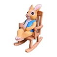thumbnail image 3 of Outdoor Rocking Chair Resin Figurine For Garden Balcony Courtyard Landscaping Pot Decoration, 3 of 6