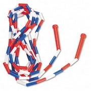 Corde - sauter en plastique segment- PR16 Sport de 16 pieds Rouge / bleu / blanc