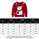 thumbnail image 2 of Suéter Jersey de dibujos animados para niños Estilo navideño Algodón Manga larga Top Traje de vacaciones Ygjytge Rojo T 3-4 años Única para Niño, 2 of 9