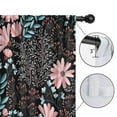 thumbnail image 4 of Blackout Kids Curtains,Pioneer Flower Floral Print Pattern Childrens Insulated Curtains Set Of 2,Bedroom Essentials,Toddler Room Decor 42"x84", 4 of 5
