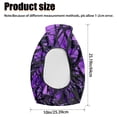 thumbnail image 4 of KUIFORTI Purple Camouflage ATV Seat Cover Waterproof 4-Wheeler Seat Covers Soft ATV Accessories Compatible with Polaris Sportsman Honda Rancher Foreman Scrambler, 4 of 4