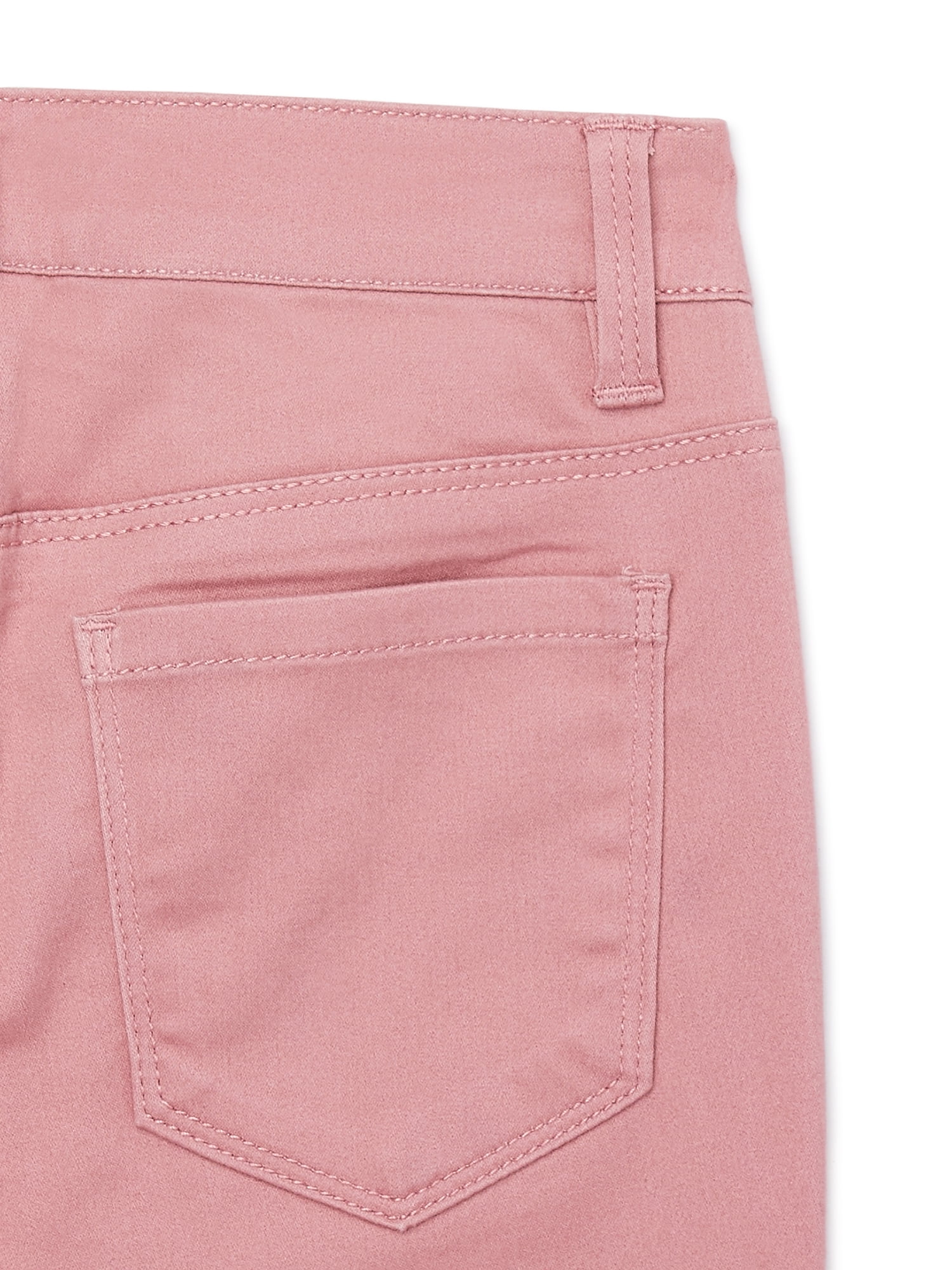Squeeze Girls Sateen Pants with Utility Pockets, Sizes 7-12