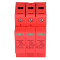 thumbnail image 2 of Noref Surge Protector, 3P 3.0KV DC Power Surge Protector Arrester Device for Lightning Protection, Surge Protective Device, 2 of 8