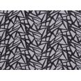 thumbnail image 2 of Zelouf Mies Abstract Geo Embroidery On Mesh  , Sewing, DIY, Crafts Fabric by the Yard, 999 Black/black, 1 Yard, 2 of 2