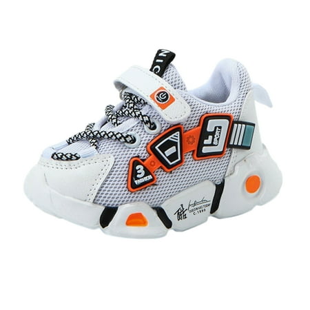 

Kids Leather Sport Mesh Sneakers Shoes