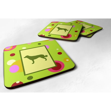 

Carolines Treasures CK1008FC Anatolian Shepherd Foam Coaster Set of 4 3 1/2 x 3 1/2 multicolor
