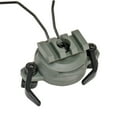 thumbnail image 4 of Rotary Tactical Helmet Adapter Set Paintball Headset Holder Headphone Accessory for 19-21mm Guide Rail (Green), 4 of 7