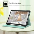 thumbnail image 4 of Fintie Folio Case w/ Pocket for iPad Pro 12.9 (2021/2020/2018) - Multi-Angle Smart Stand Cover w/Pencil Holder, Auto Sleep/Wake for iPad Pro 12.9" 5/4th/3rd Generation, 4 of 7