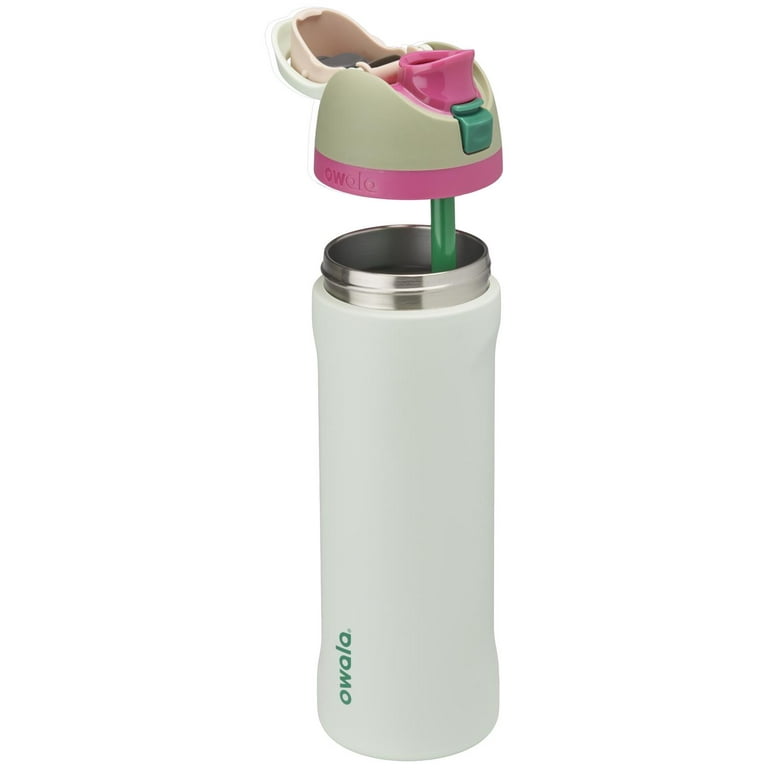 Owala FreeSip Stainless Steel Water Bottle, 24oz, Mint - Walmart.com