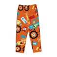thumbnail image 4 of Xecao Monster Truck Women's Straight Lounge Pajama Pants: The Epitome of Relaxed Sleepwear, 4 of 9