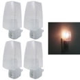 thumbnail image 2 of 4 Pack Night Lights On Off Switch Bright White Light Nite Wall Plug Home Safety, 2 of 2