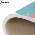 thumbnail image 6 of GZHJMY Rainbow Unicorn Area Rug 4'x5', Cute Unicorn Polyester Area Rug Mat for Living Dining Dorm Room Bedroom Home Decorative, 6 of 6