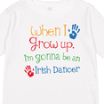 thumbnail image 4 of Inktastic Irish Dancer Future Boys or Girls Long Sleeve Toddler T-Shirt, 4 of 5