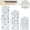 thumbnail image 4 of Pioneer Flower Floral Print Pattern Kitchen Rugs Sets Of 3,Kitchen Runner Rugs Non Skid Washable,Decorative Kitchen Floor Mats for Kitchen,Sink,Laundry,17X30 Inch + 17X47 Inch + 17X59 Inch, 4 of 6