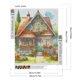 thumbnail image 2 of Pintura de diamante 5D DIY, kit de casa de taladro redondo completo, decoración del hogar, arte artesanal, 40x50cm, 2 of 9