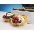 thumbnail image 6 of Double Waffle Bowl Maker by StarBlue - White - Make bowl shapes Belgian waffles in minutes | Best for serving ice cream and fruit | Gift ideas 110V 50/60Hz 1200W, 6 of 11
