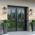 thumbnail image 2 of Millennium Lighting 929 Lighting 1 Light Outdoor Wall Sconce with Clear Glass Shades Powder Coat Bronze 13 Inch Bronze, 2 of 5