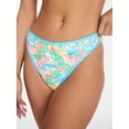 thumbnail image 4 of No Boundaries Mid Rise Bikini Bottoms, Women's XXS-XXL, 4 of 5