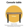 thumbnail image 3 of vidaXL Console Table Teak 39.4"x13.8"x29.5", 3 of 11