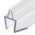 thumbnail image 4 of M 6258 |  Frameless Shower Door Bottom Seal for 3/8 In. Thick Glass Doors – Stop Shower Leaks and Create a Water Barrier, 36 In., Clear Vinyl (Single Pack), 4 of 4