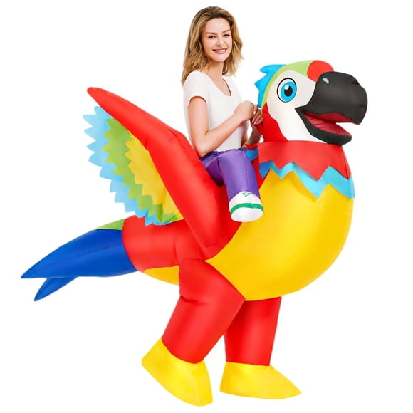 Disfraz de loro inflable KOOY para fiesta de Halloween para adultos