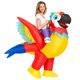 thumbnail image 1 of Disfraz de loro inflable KOOY para fiesta de Halloween para adultos, 1 of 8