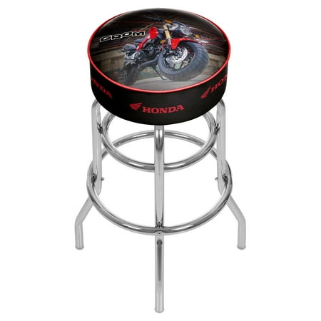 Trademark Global 30 in. Honda Grom Padded Swivel Bar Stool