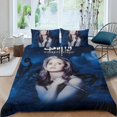 thumbnail image 2 of Buffy la Cazavampiros Conjunto de sábanas temático, trío de piezas, cómodo y amigable con la piel, diseño único, regalo de decoración para el hogar para familiares, amigos y fans,173cm *218cm, 2 of 6