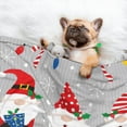 thumbnail image 3 of Naloa Merry Christmas Gnome1 Dog Blanket, 3 Sizes Cat Blanket for Indoor Cats Large Medium Small Dog Gifts-Large, 3 of 8