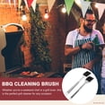 thumbnail image 5 of 2 Pcs Oven Cleaning Brush Cleanser Spatula Barbeque Grill Outdoor Barbecue Rack Wok Cleaner Tool, 5 of 6