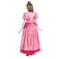 thumbnail image 2 of Super Mario Princess Peach Halloween Costume for Adults, Womens Size XL, by Disguise, 2 of 8