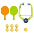 thumbnail image 2 of Door Ping Pong Game Over The Door,Adjustable Doorway Game Pingpong Trainer Door Jam Pingpong Starter Kit for Door Frame Hanging Table Tennis Trainer Portable Set for Kids with Racket and Balls, 2 of 5