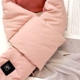thumbnail image 4 of Down Cotton Heated Scarf Windproof Warm Keeping 3 Level Adjustable Rechargeable Solid Color Scarves Waist Belly Neck Warmer, 4 of 9
