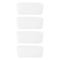 thumbnail image 1 of 10PCS Plastic Storage Bins, Small Plastic Side Handle Rounded Edges Storage Baskets Versatile Containers On Cupboards Shelves Tubs For Kitchen Office Bathroom, 1 of 8