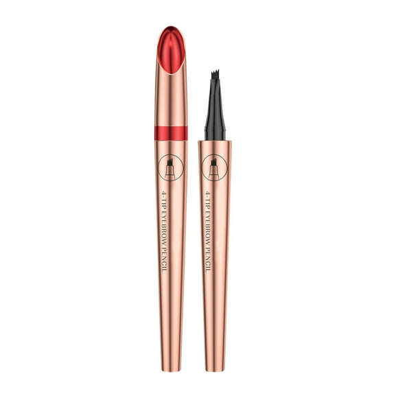 LLQkigsxse Brow Wax Pencil Eyebrow Pencil 4 Tip Microblade Eyebrow Pen Brow Pen Eyebrow Pencil Long Lasting Brow Pencils for Women 1pc 0.4ml