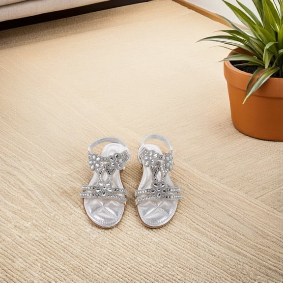 AURARMLET Women's Sandals Casual Footwear Lightweight Cushioning Sole Comfortable PU Pair