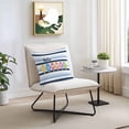 thumbnail image 4 of Outdoor Waterproof Pillow Covers Pack of 2, Hello Summer Colorful Ice Cream Watercolor Stripes Decorative Throw Pillowcases Cushion Covers for Garden Patio Tent Sofa Couch, 18x18 inch, 4 of 8