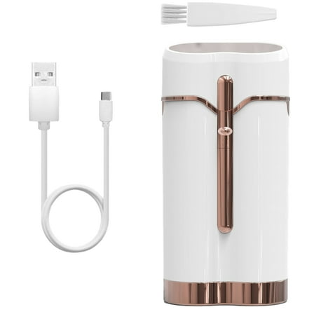 USB Lady Shaver Double Head Facial Hair Remover Face Hair Trimmer Hair Removal Device for Face Body Armpit