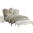 thumbnail image 2 of California King Bed, Velvet & Antique Platinum, 2 of 4
