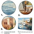 thumbnail image 3 of Designart "In Province French Sailing wall art" France Canvas Art Print, 3 of 5