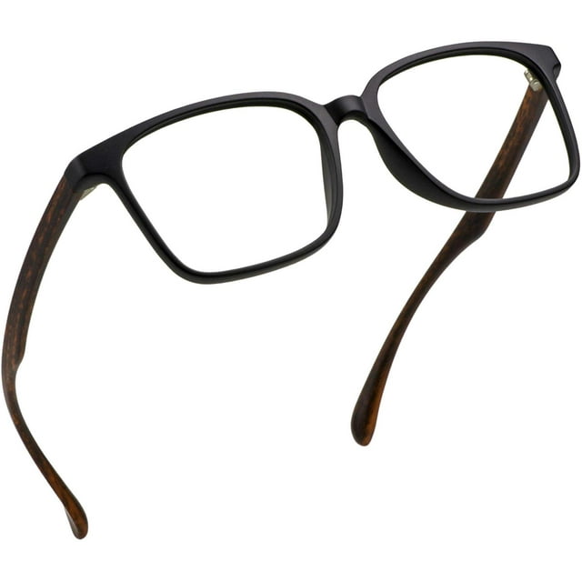 LifeArt Blue Light Blocking Computer Reading Glasses with Transparent Lens for Women/Men