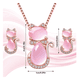 thumbnail image 3 of Rosas Flores Eternas Artificiale +collar de Gato Malubero Rosa, 3 of 5