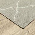 thumbnail image 2 of Oriental Weavers Portofino Area Rug 7225H Outdoor Grey Diagonals Lines 3' 3" x 5' Rectangle, 2 of 2