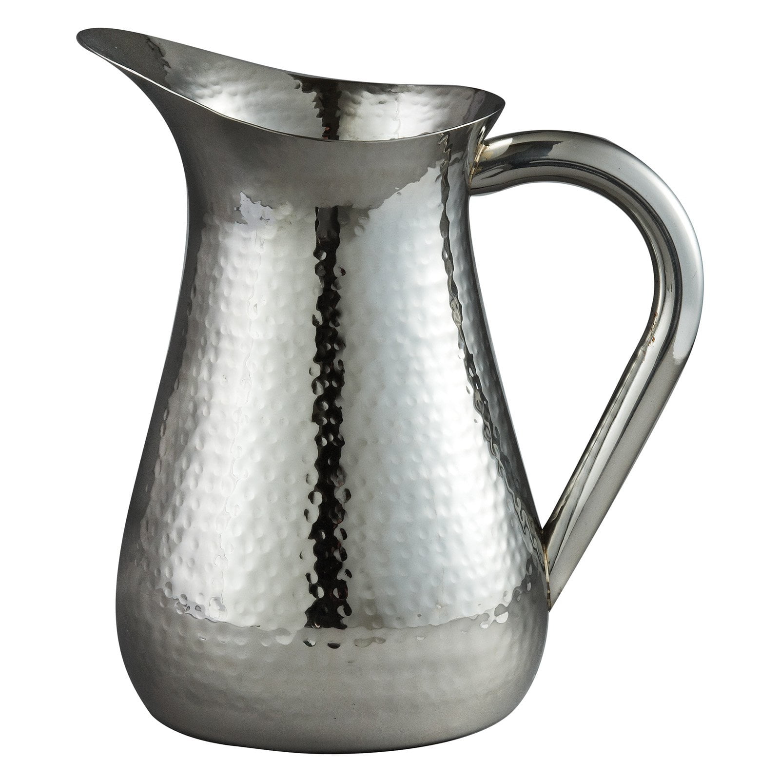 Leeber 48 oz. Hammered Stainless Steel Pitcher - Walmart.com