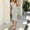 c01White, variant on Women's Collared Striped Midi Dress Ribbed Knit Bodycon Short Sleeve Dress Summer Slim Fit Dress Black S
