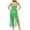 Green1, variant on yillto Women Tank Dress Sleeveless Spaghetti Strap Fringe Beachwear Tunic Long Dresses Crochet Coverups