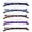 5 Color, variant on 5 Pairs Reading Glasses, Blue Light Blocking Glasses, Computer Reading Glasses for Women and Men, Fashion Square Eyewear Frame (Blue Floral,+3.00 Magnification)