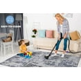 thumbnail image 3 of Naar Payas 5X7 Area Rug, Grey/Denim Abstract Power Loom Crafted Area Rugs for Indoor Living Room, Bedroom, and Dining Room, 3 of 7